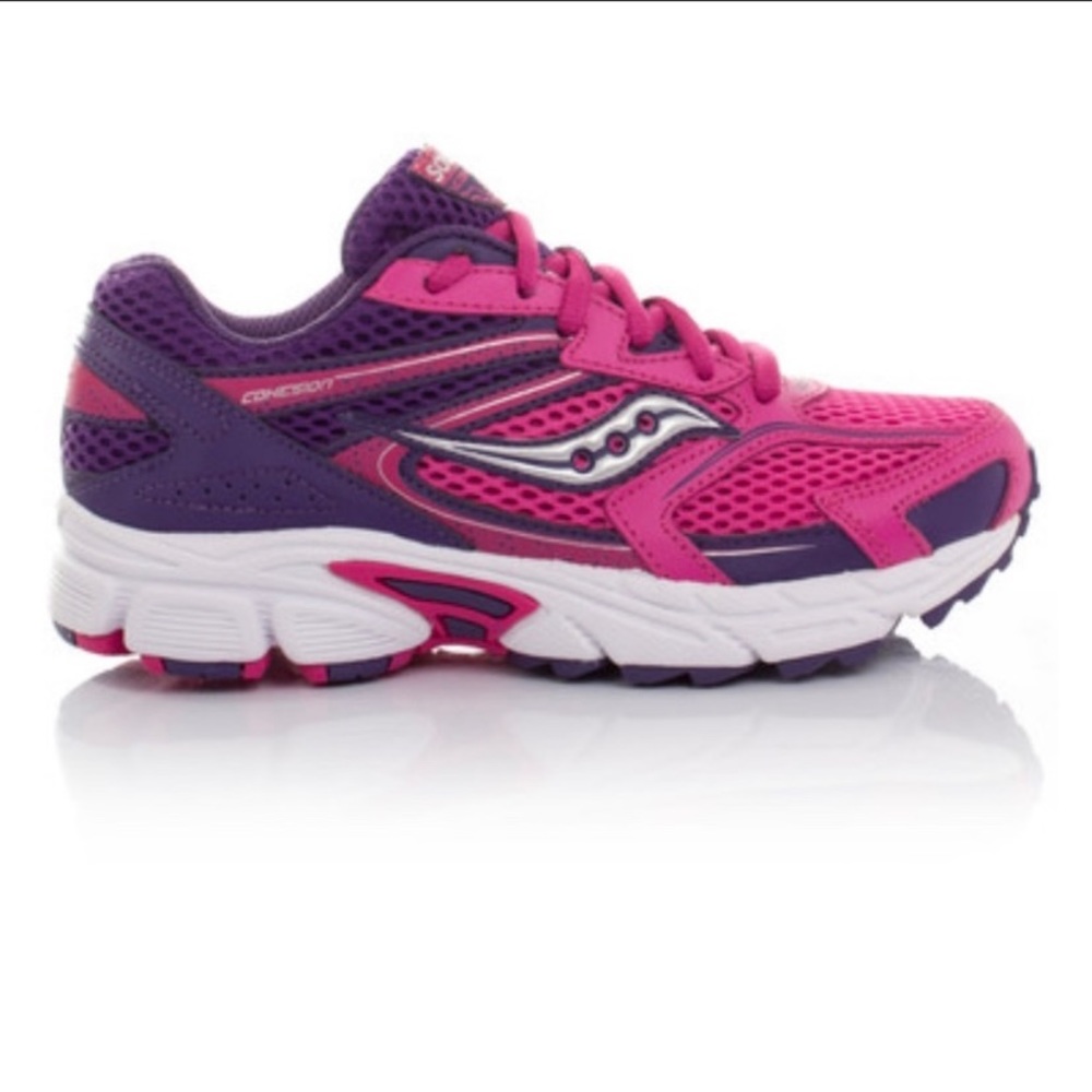 Saucony Cohesion 9 girls shoes Sz 7 M